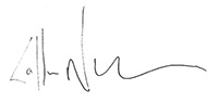 Firma de Callum Newman